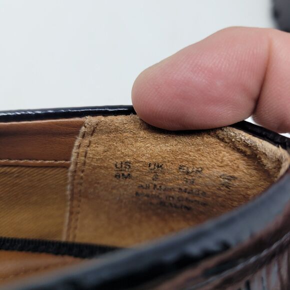 Franco Sarto Black Platform Loafers - Picture 5 of 9